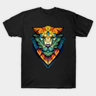 Glasswork lion T-Shirt